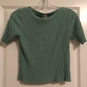 Armani ribbed top